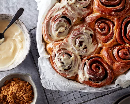 Brioches à la cannelle classiques